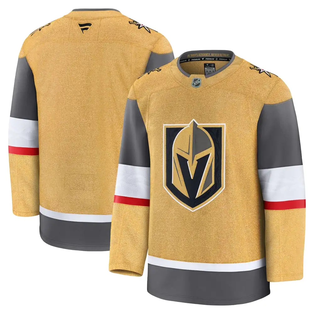 Vegas Golden Knights Fanatics Home Premium Jersey - Gold