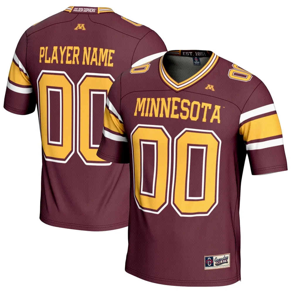 Minnesota Golden Gophers GameDay Greats Youth  NIL Pick-A-Player Football Jersey – Maroon