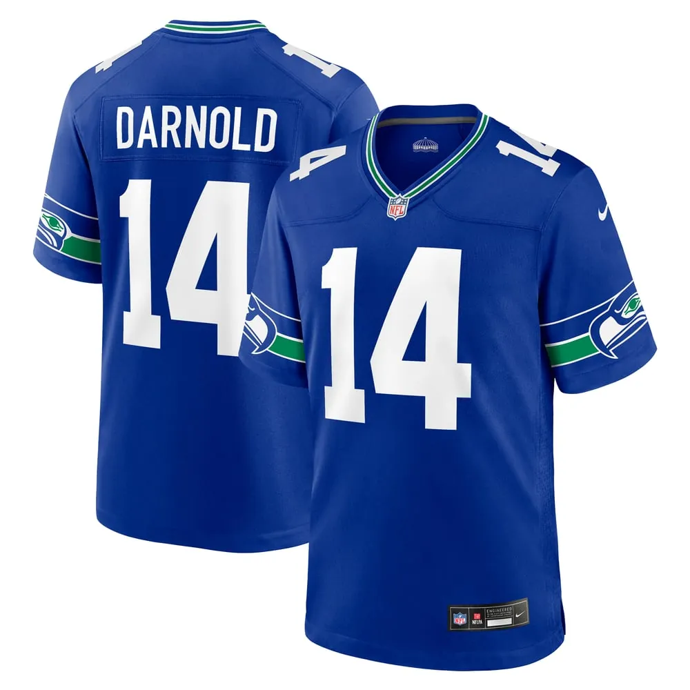 Sam Darnold Seattle Seahawks Nike Alternate Game Player Jersey - Royal