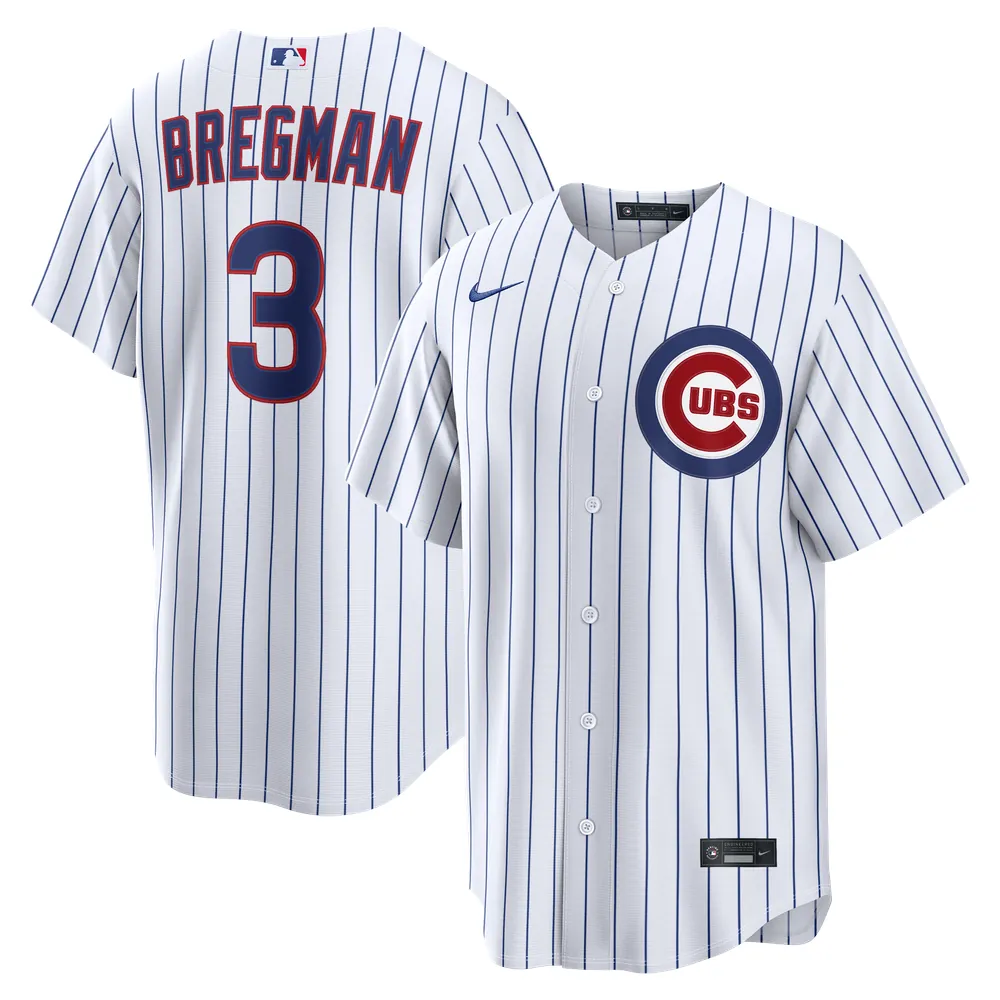Alex Bregman Chicago Cubs Nike Home Replica Jersey - White
