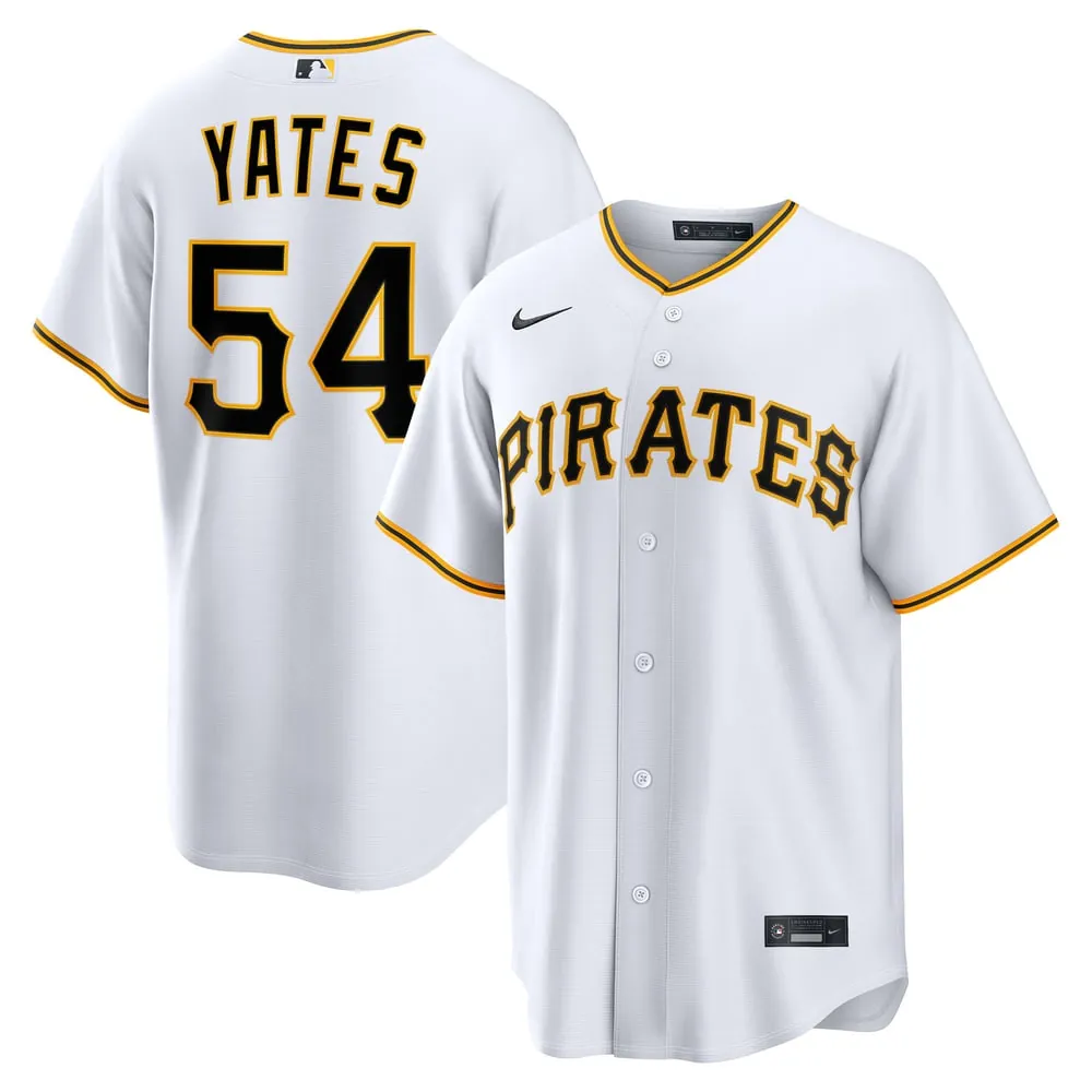 Kirby Yates Pittsburgh Pirates Nike Home Replica Jersey - White