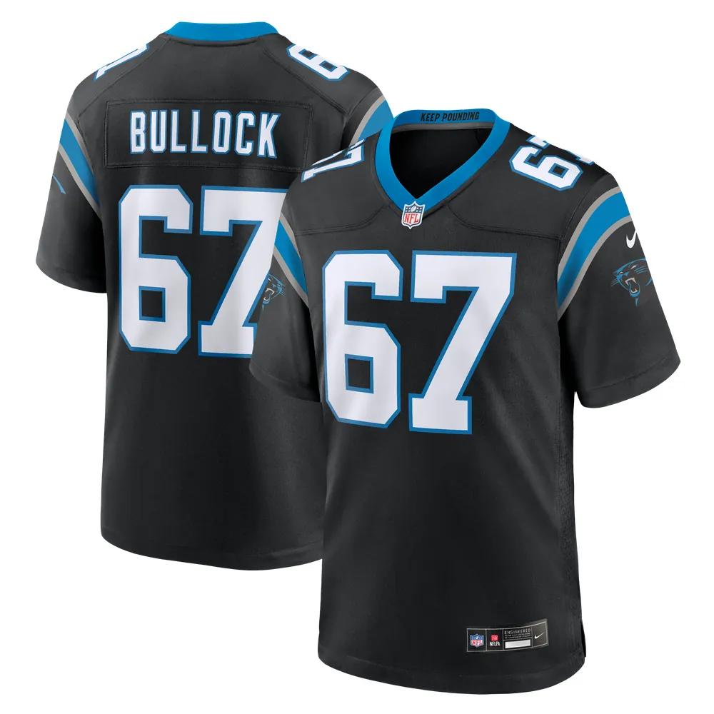 Corey Bullock Carolina Panthers Nike Team Game Jersey - Black