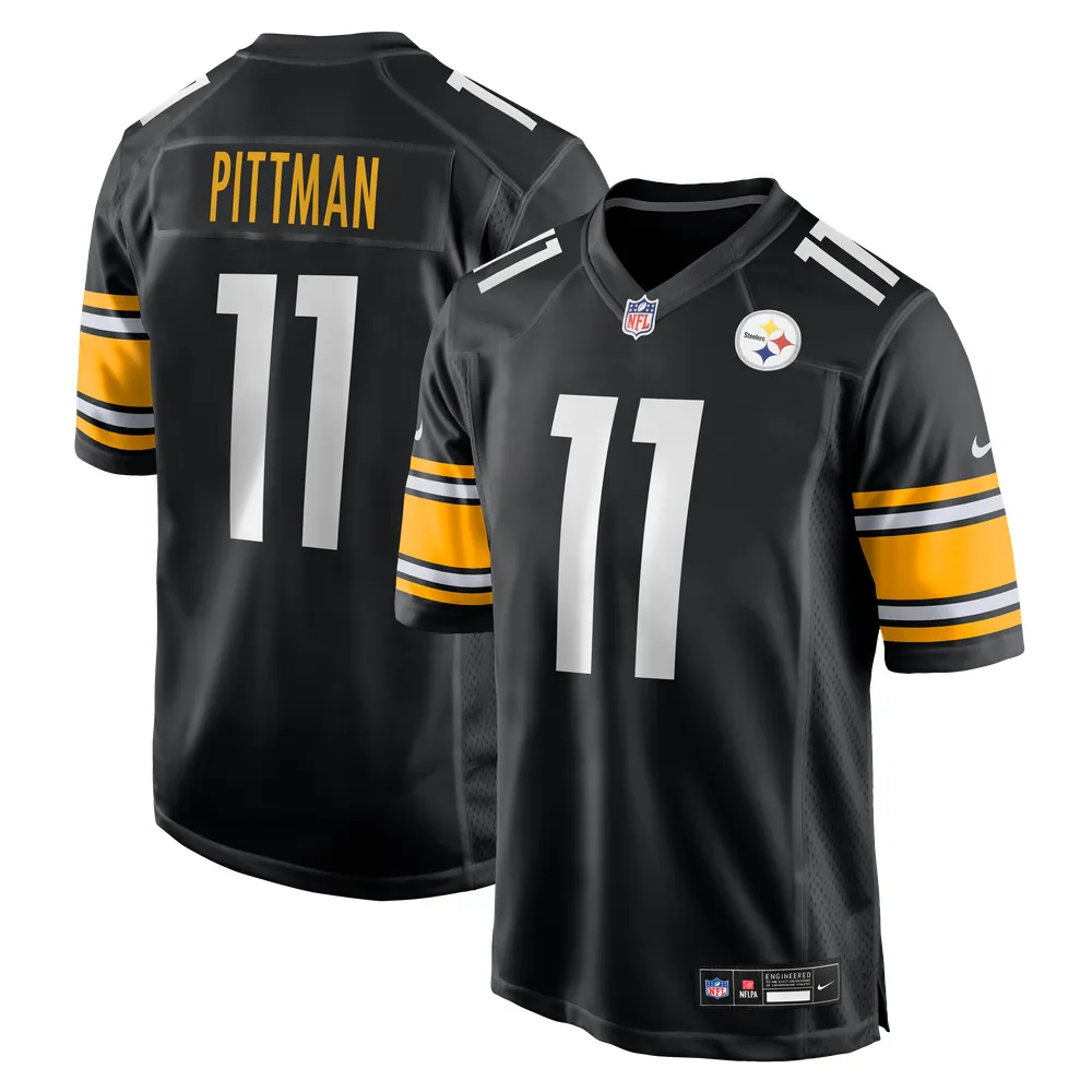 Michael Pittman Jr. Pittsburgh Steelers Nike Game Jersey - Black
