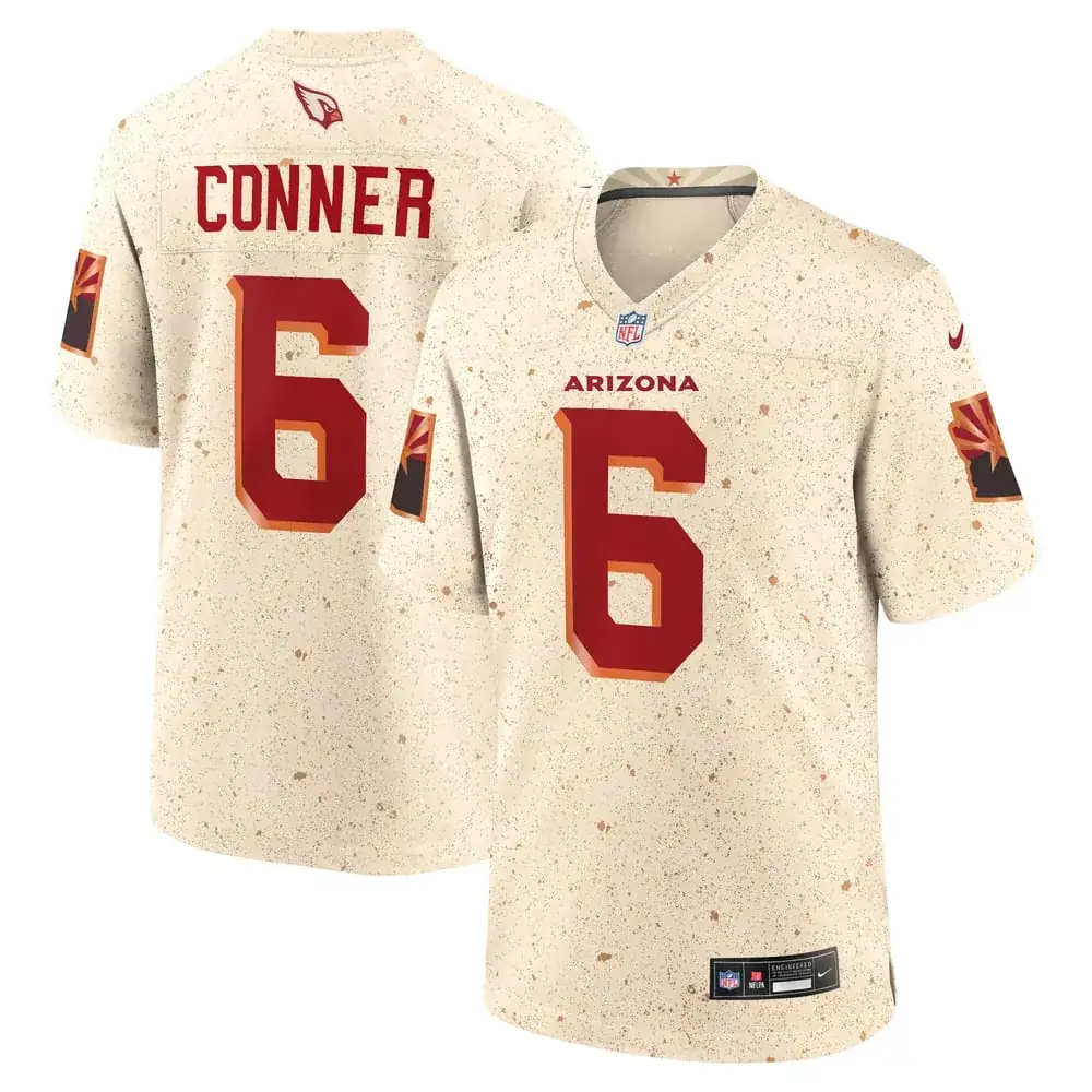 James Conner Arizona Cardinals Nike Rivalries Collection Game Jersey - Natural