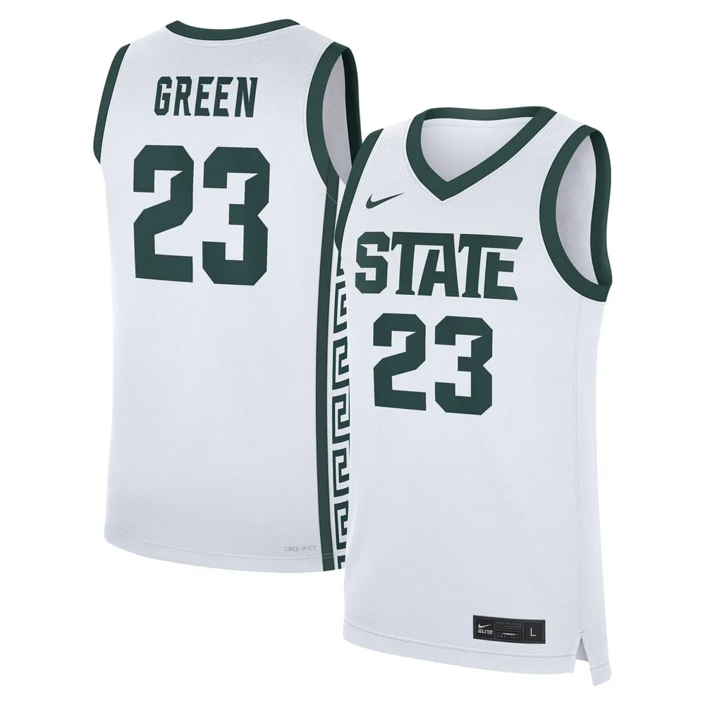 Draymond Green Michigan State Spartans Nike Performance Replica Basketball Jersey - White