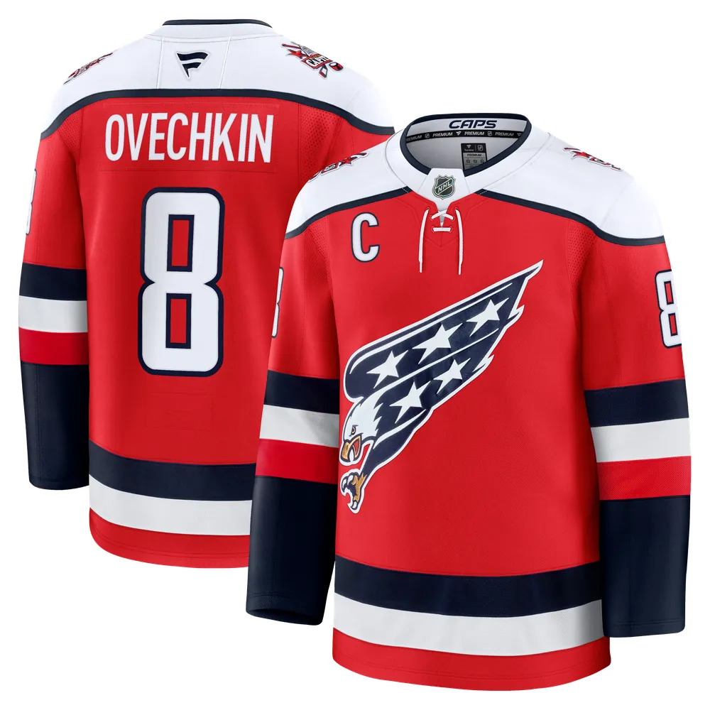 Alexander Ovechkin Washington Capitals Fanatics Alternate Premium Player Jersey - Red