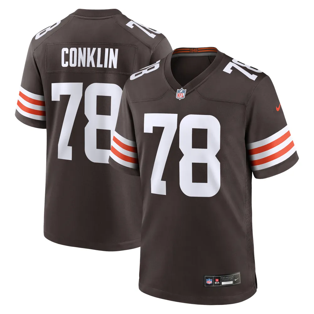 Jack Conklin Cleveland Browns Nike Team Game Jersey -  Brown