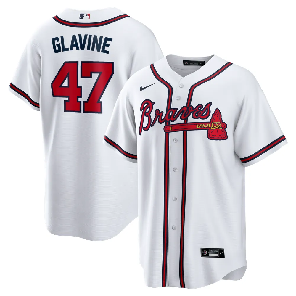 Tom Glavine Atlanta Braves Nike Home Retired Player Replica Jersey - White