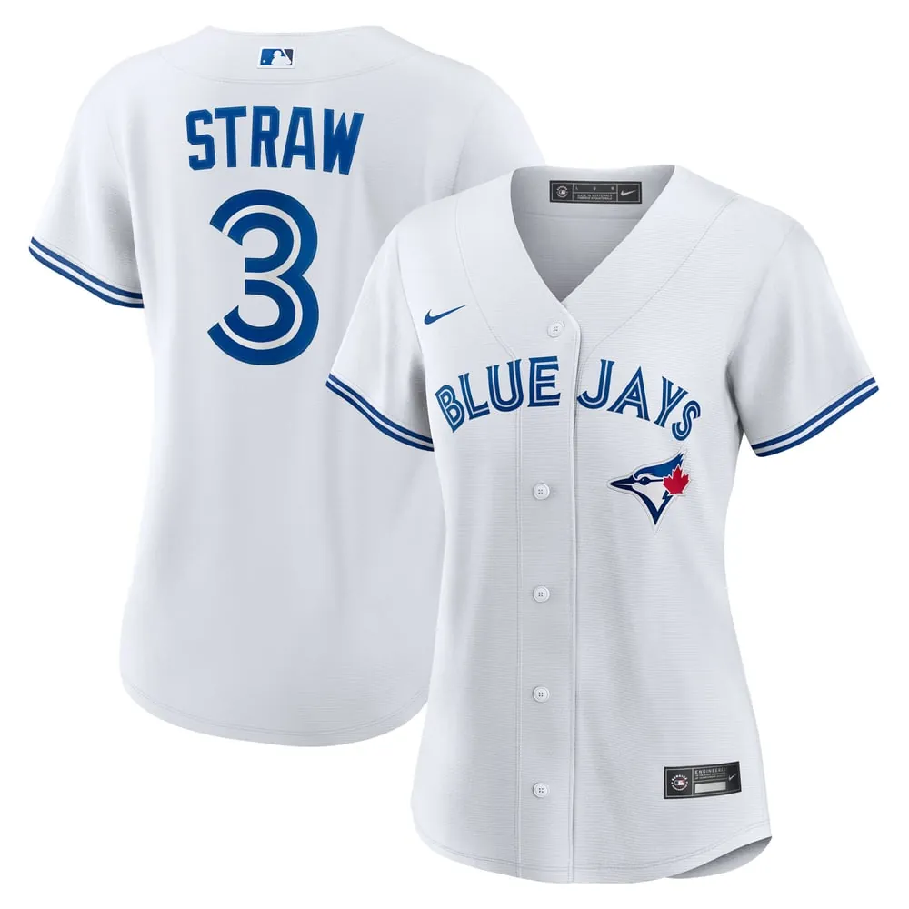Myles Straw Toronto Blue Jays Nike Women's Home Replica Jersey - White