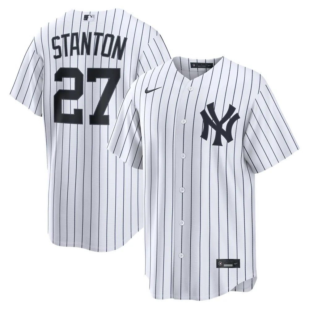 Giancarlo Stanton New York Yankees Nike Home Replica Jersey - White