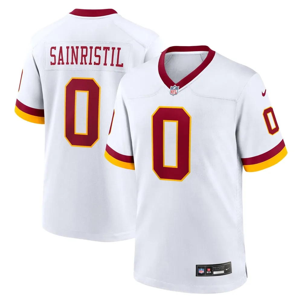 Mike Sainristil Washington Commanders Nike Game Super Bowl Era Jersey - White
