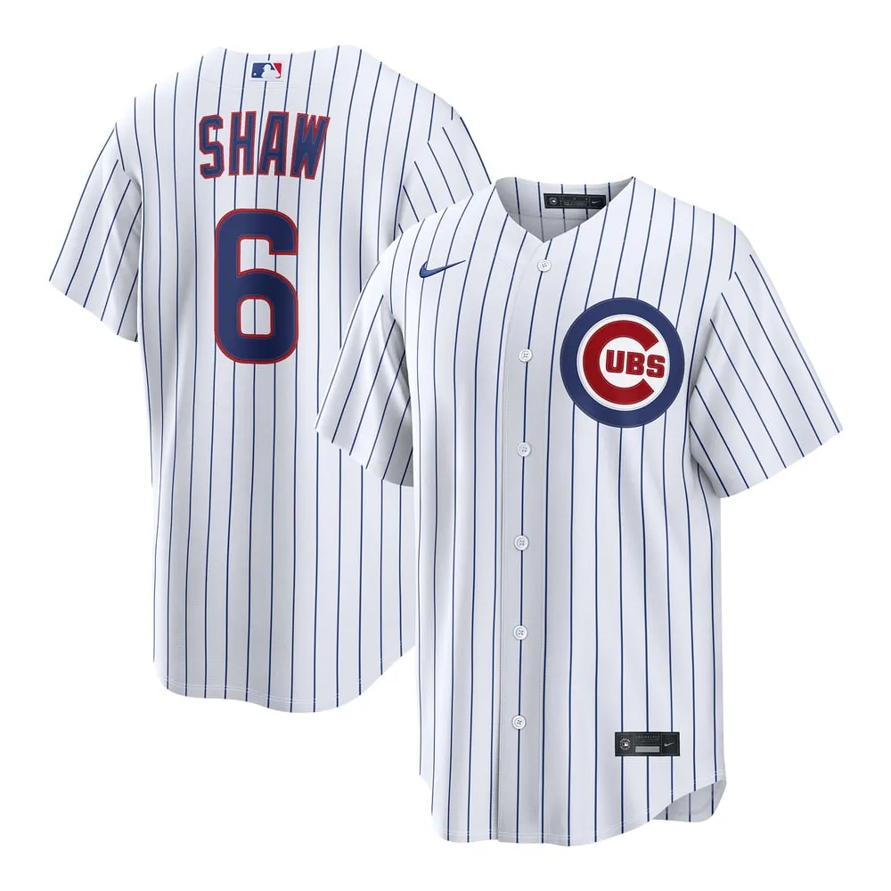 Matt Shaw Chicago Cubs Nike Home Replica Jersey - White