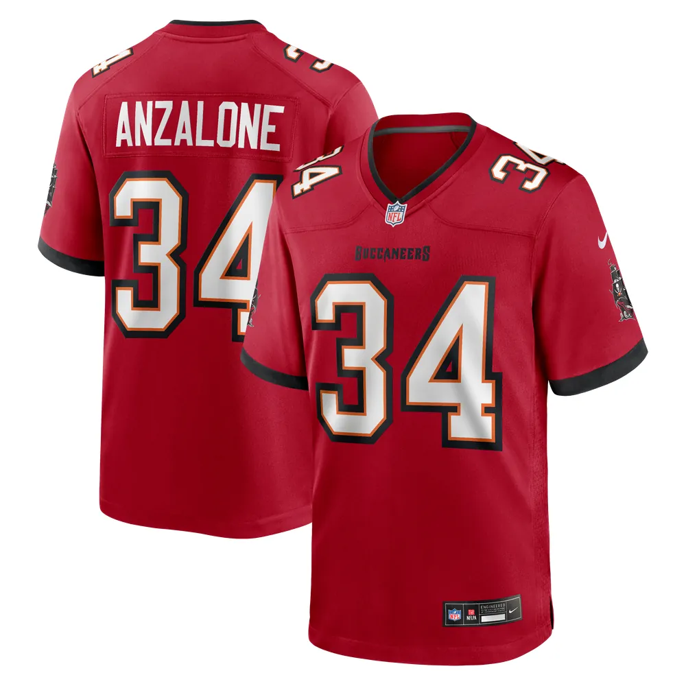 Alex Anzalone Tampa Bay Buccaneers Nike Team Game Jersey - Red