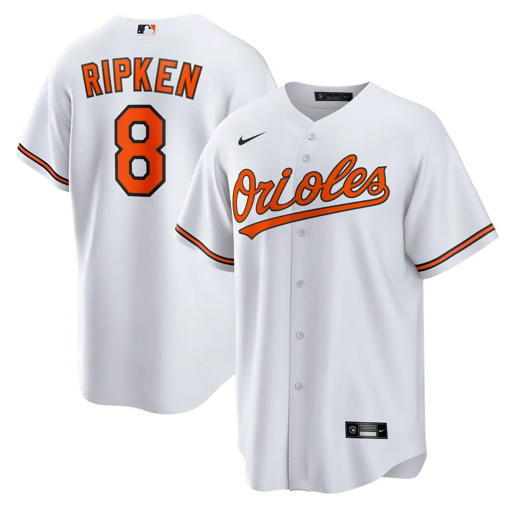 Cal Ripken Jr. Baltimore Orioles Nike Home Retired Player Replica Jersey - White