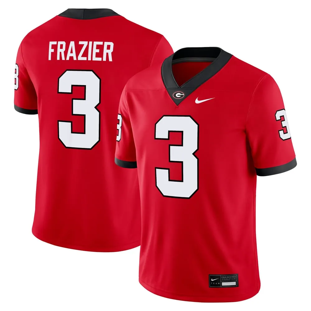 Nate Frazier Georgia Bulldogs Nike Home Game Jersey - Red