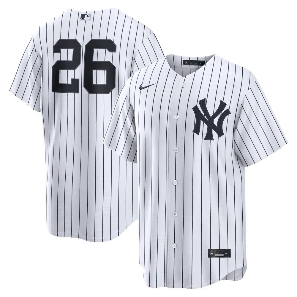 Luis García Jr. New York Yankees Nike Home Replica Jersey - White
