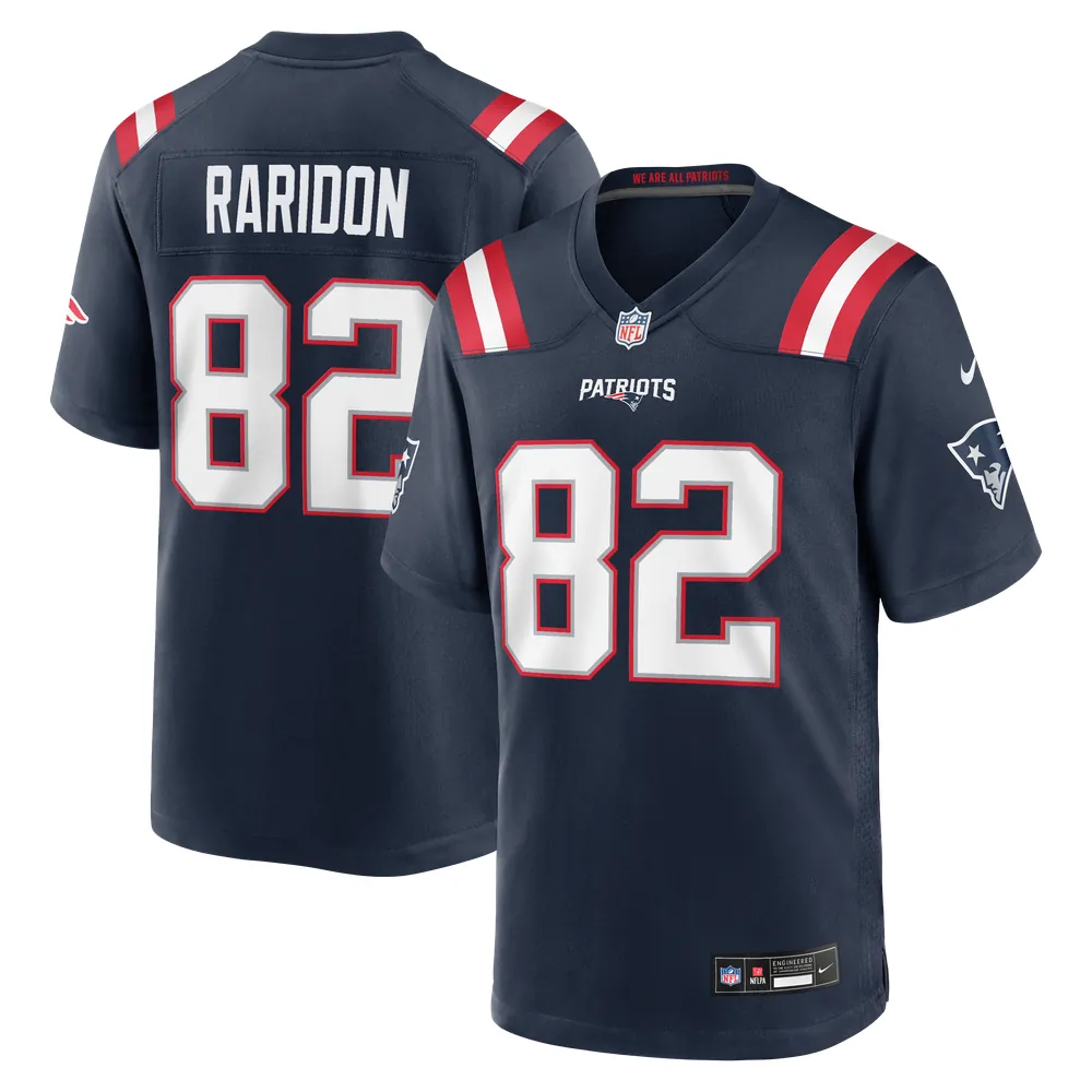 Eli Raridon New England Patriots Nike Team Game Jersey - Navy