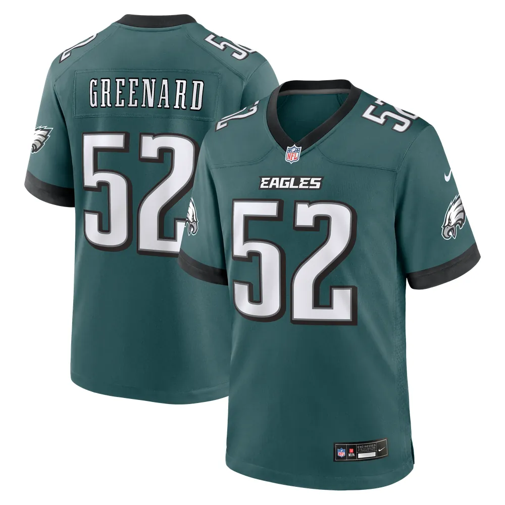 Jonathan Greenard Philadelphia Eagles Nike Game Jersey - Midnight Green