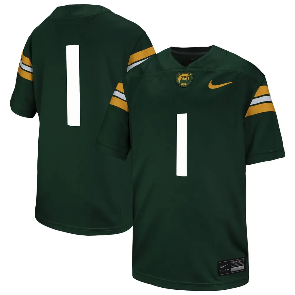 #1 Baylor Bears Nike Youth Untouchable Football Jersey - Green