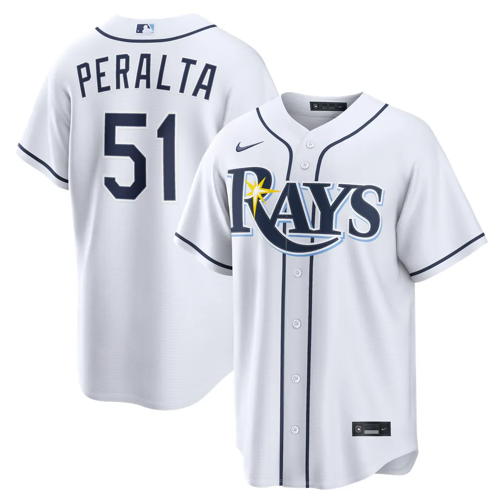 Freddy Peralta Tampa Bay Rays Nike Home Replica Jersey - White