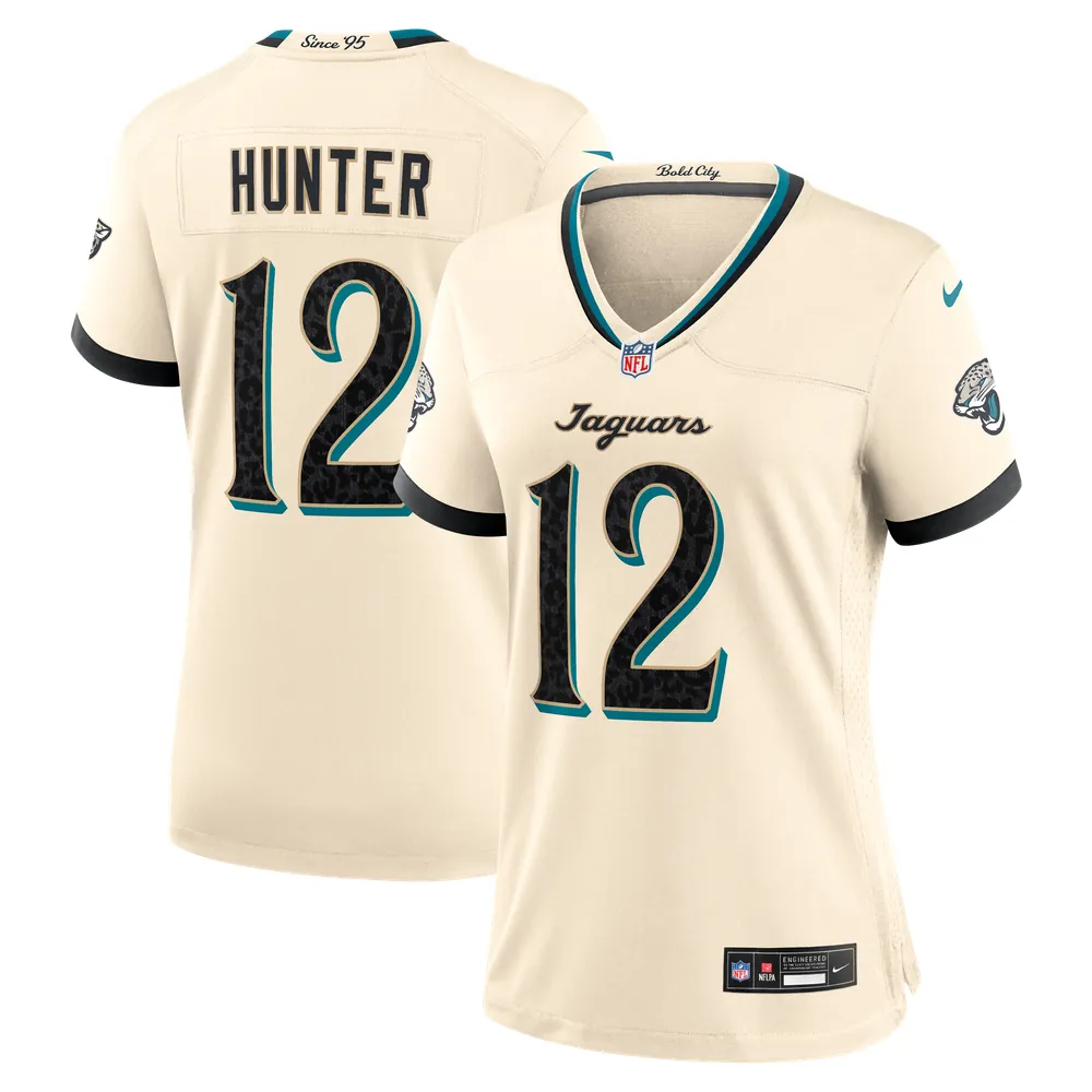 Travis Hunter Jacksonville Jaguars Nike Women's 2026 Rivalries Collection Game Jersey - Natural