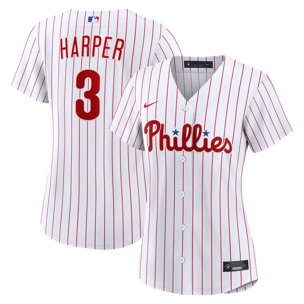 Bryce Harper Philadelphia Phillies Nike Women's Home Replica Jersey - White