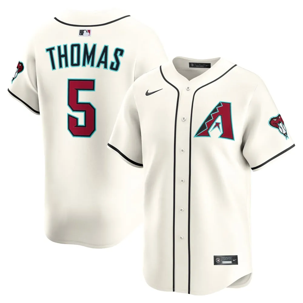 Alek Thomas Arizona Diamondbacks Nike Home Limited Player Jersey - Cream
