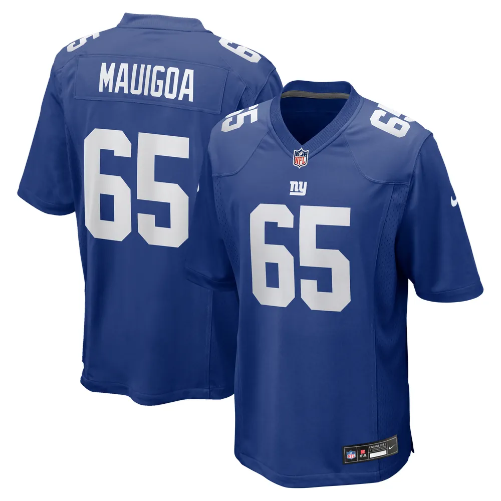 Francis Mauigoa New York Giants Nike Team Game Jersey - Royal