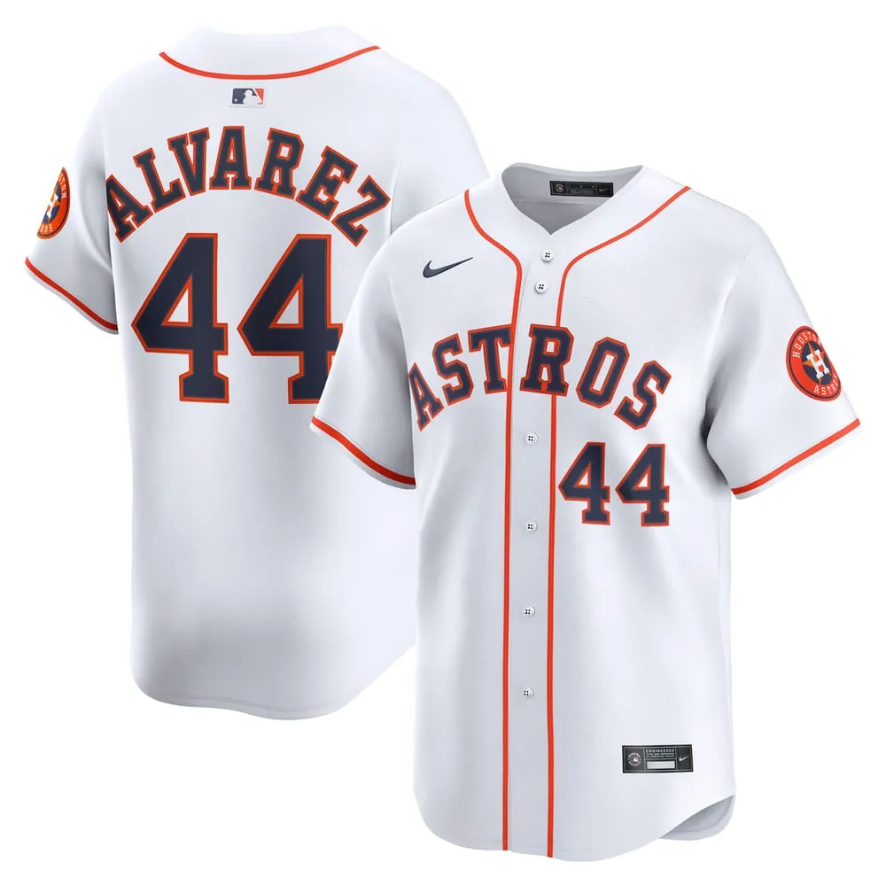 Yordan Alvarez Houston Astros Nike Home Limited Player Jersey - White