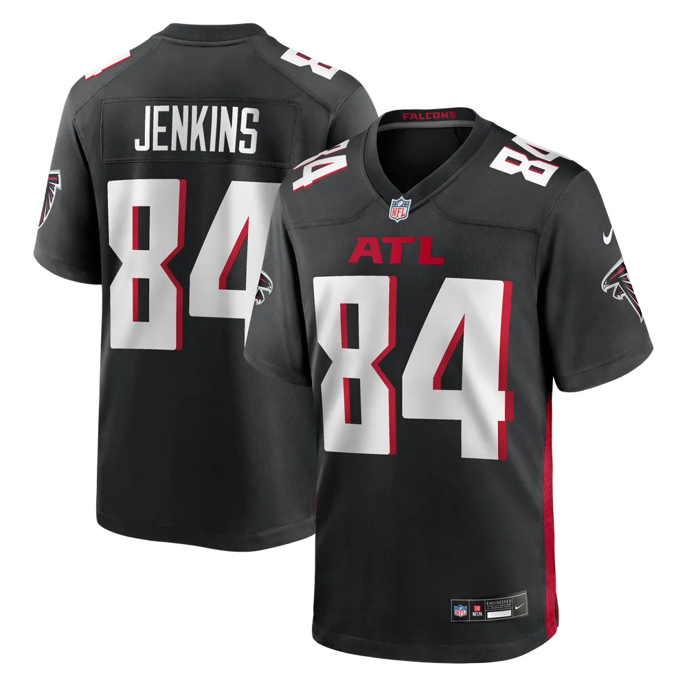 Alfred Jenkins Atlanta Falcons Nike Game Retired Player Jersey - Black