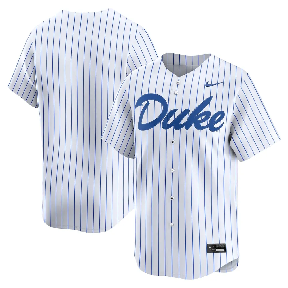 Duke Blue Devils Nike Baseball Limited Jersey - White