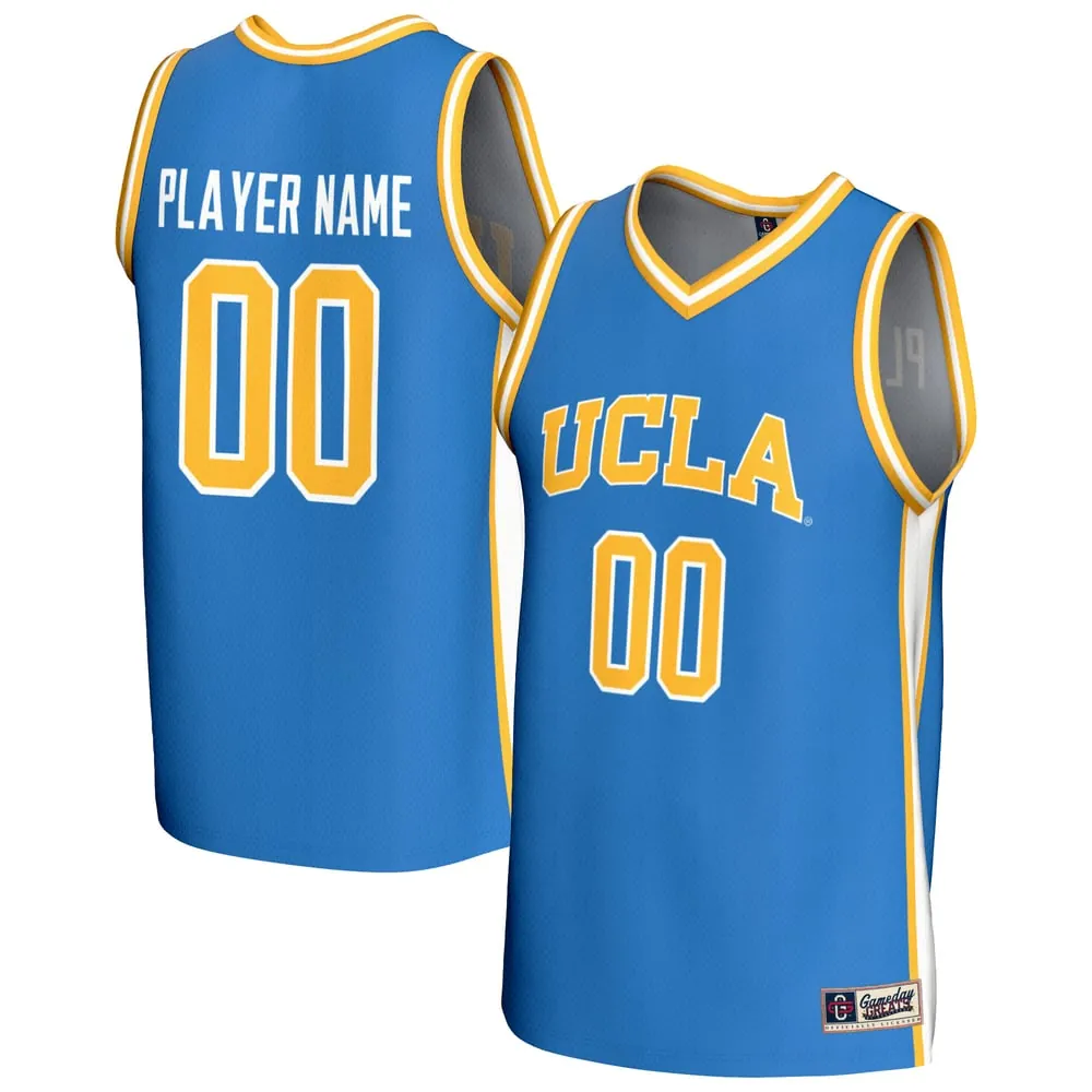 UCLA Bruins GameDay Greats Unisex NIL Pick-A-Player Lightweight Basketball Fashion Jersey - Blue