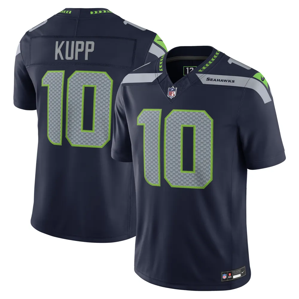 Cooper Kupp Seattle Seahawks Nike Team Vapor F.U.S.E. Stitched Limited Jersey - College Navy