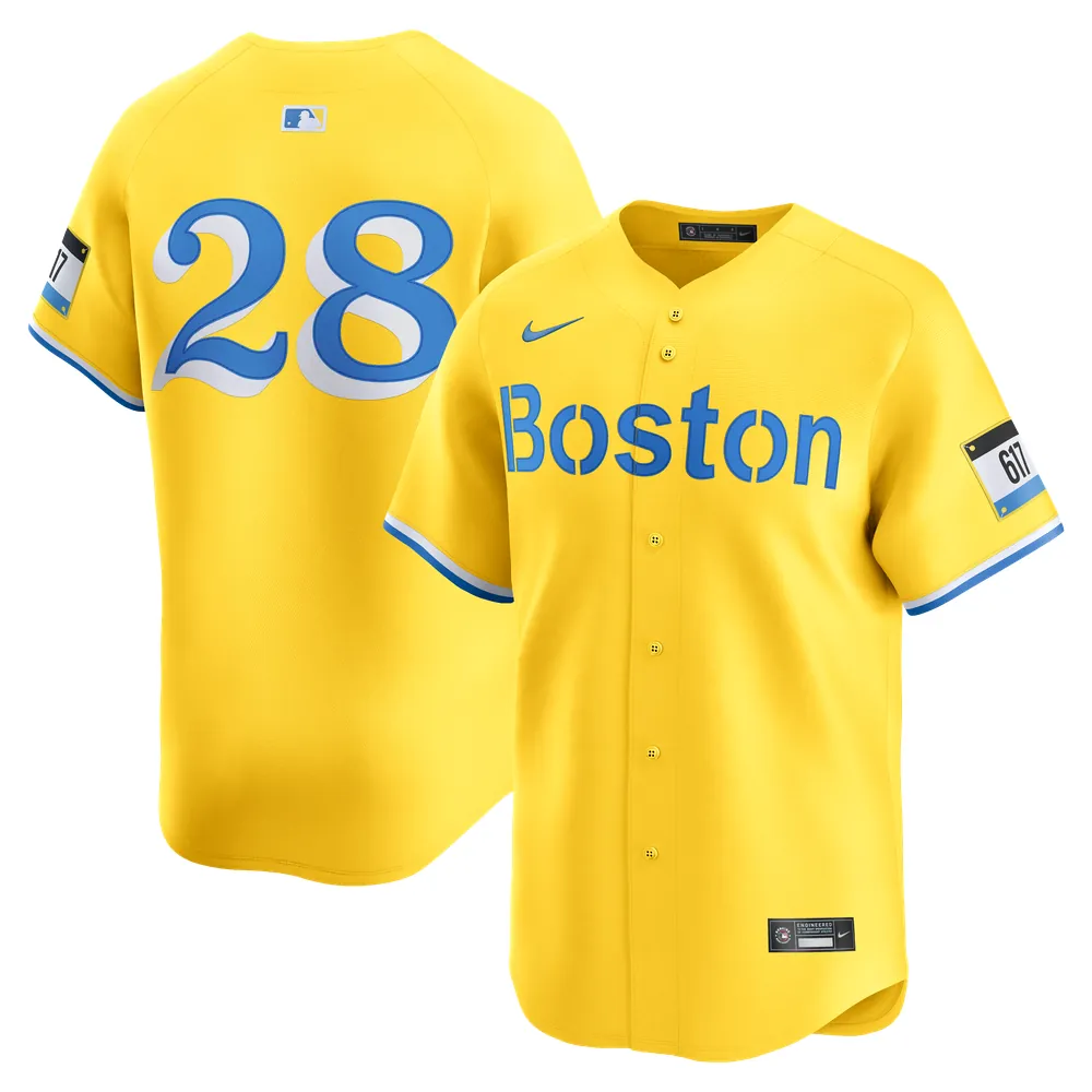 Kristian Campbell Boston Red Sox Nike Alternate Limited Jersey - Gold