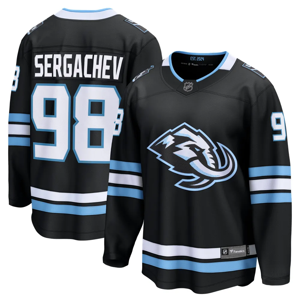 Mikhail Sergachev Utah Mammoth Fanatics Home Breakaway Player Jersey - Black