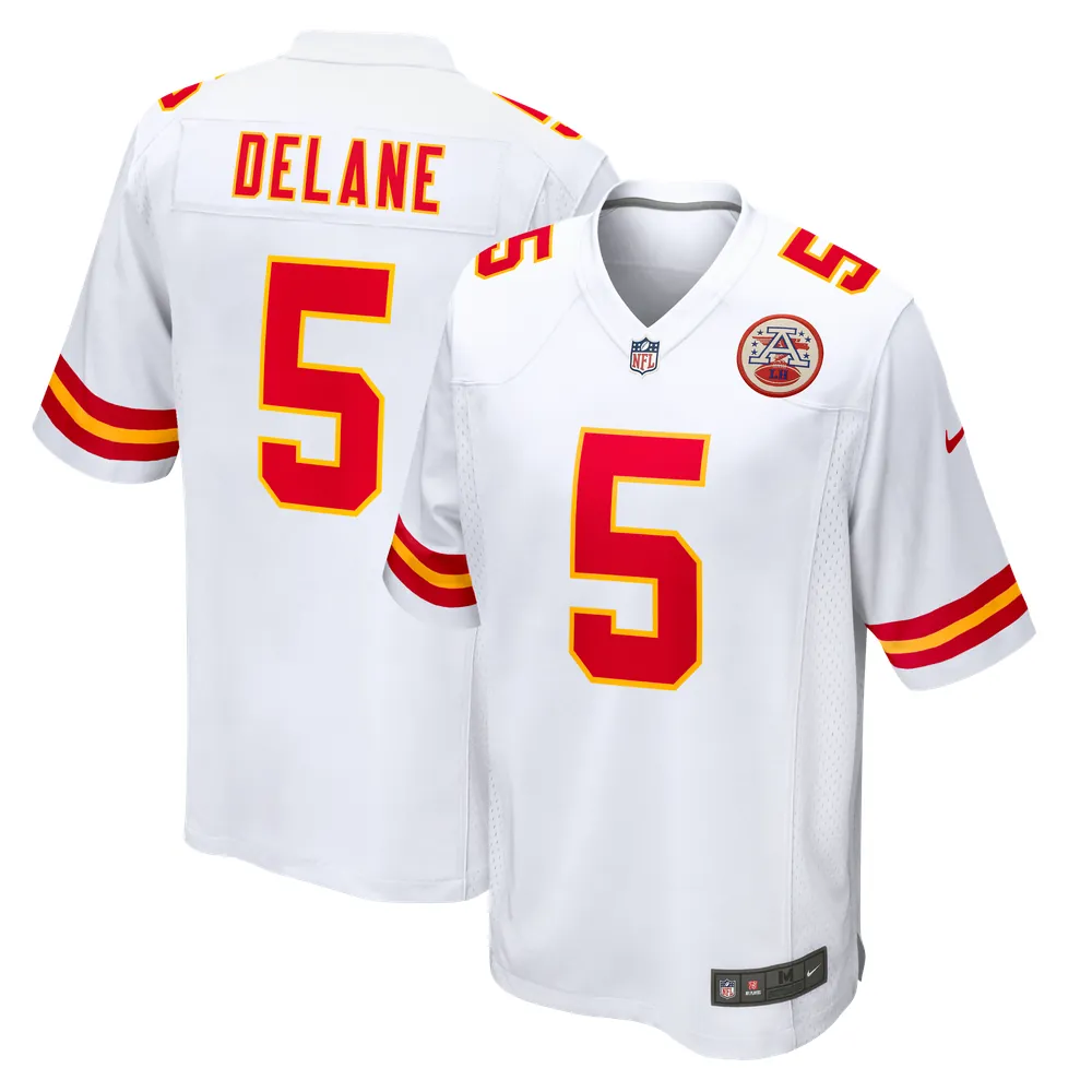 Mansoor Delane Kansas City Chiefs Nike Game Jersey - White