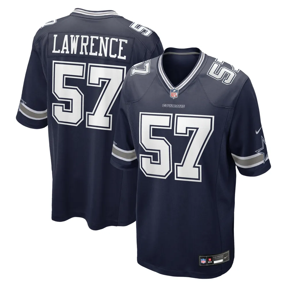 Malachi Lawrence Dallas Cowboys Nike Team Game Jersey - Navy