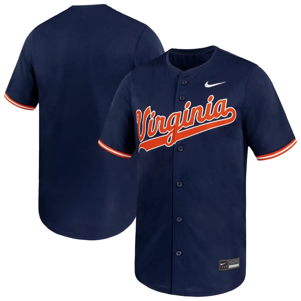 Virginia Cavaliers Nike Limited Baseball Jersey - Navy