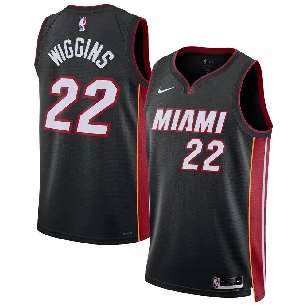 Andrew Wiggins Miami Heat Nike Unisex Swingman Jersey - Icon Edition - Black