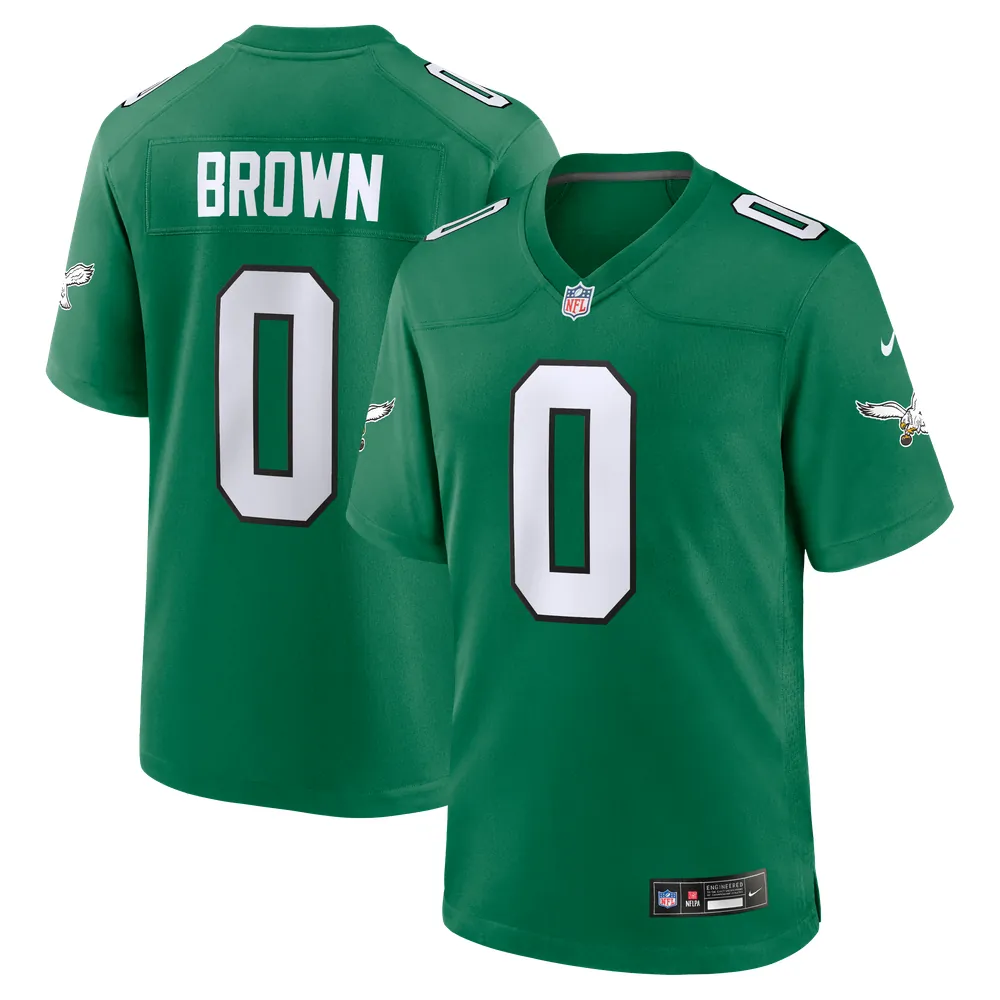 Marquise Brown Philadelphia Eagles Nike Alternate 2 Game Jersey -  Kelly Green