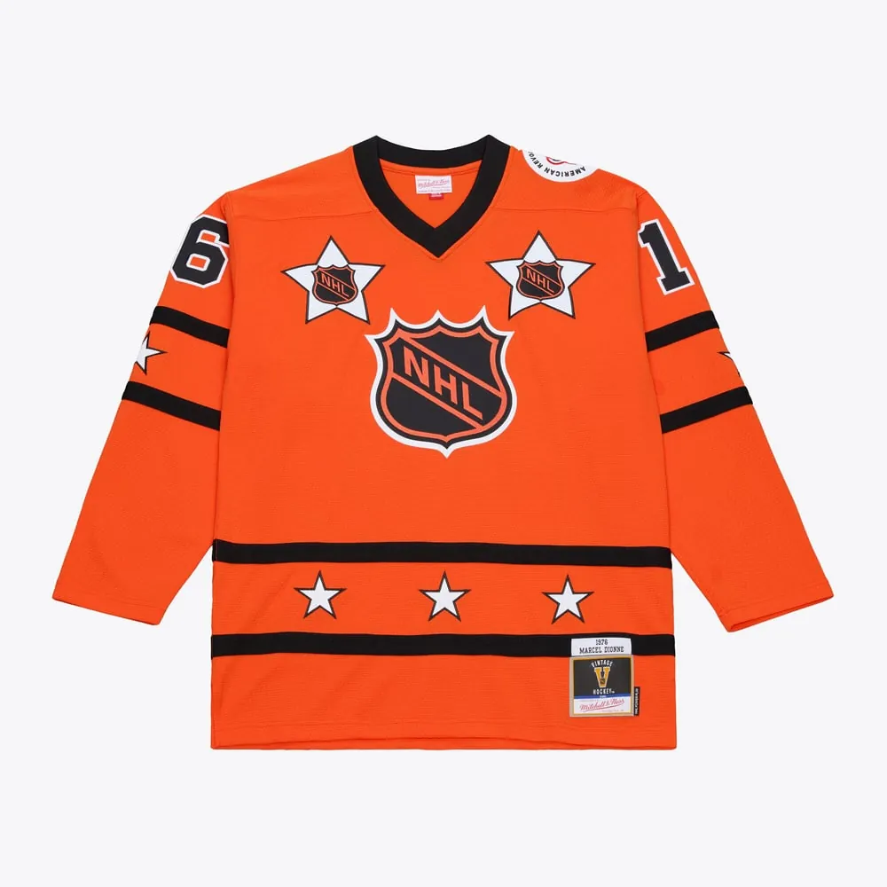 Marcel Dionne Mitchell & Ness 1976 NHL All-Star Game Power Play Jersey - Orange