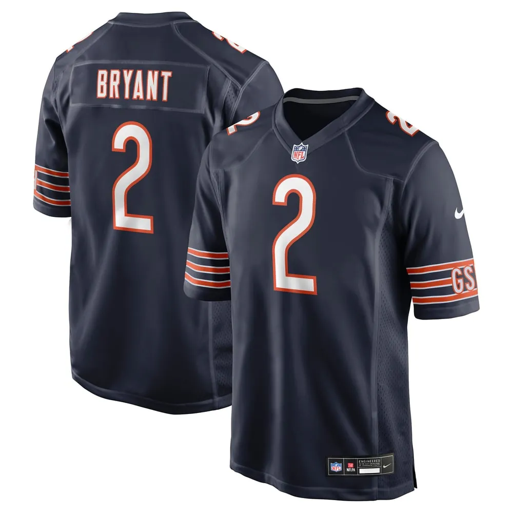 Coby Bryant Chicago Bears Nike Team Game Jersey -  Navy