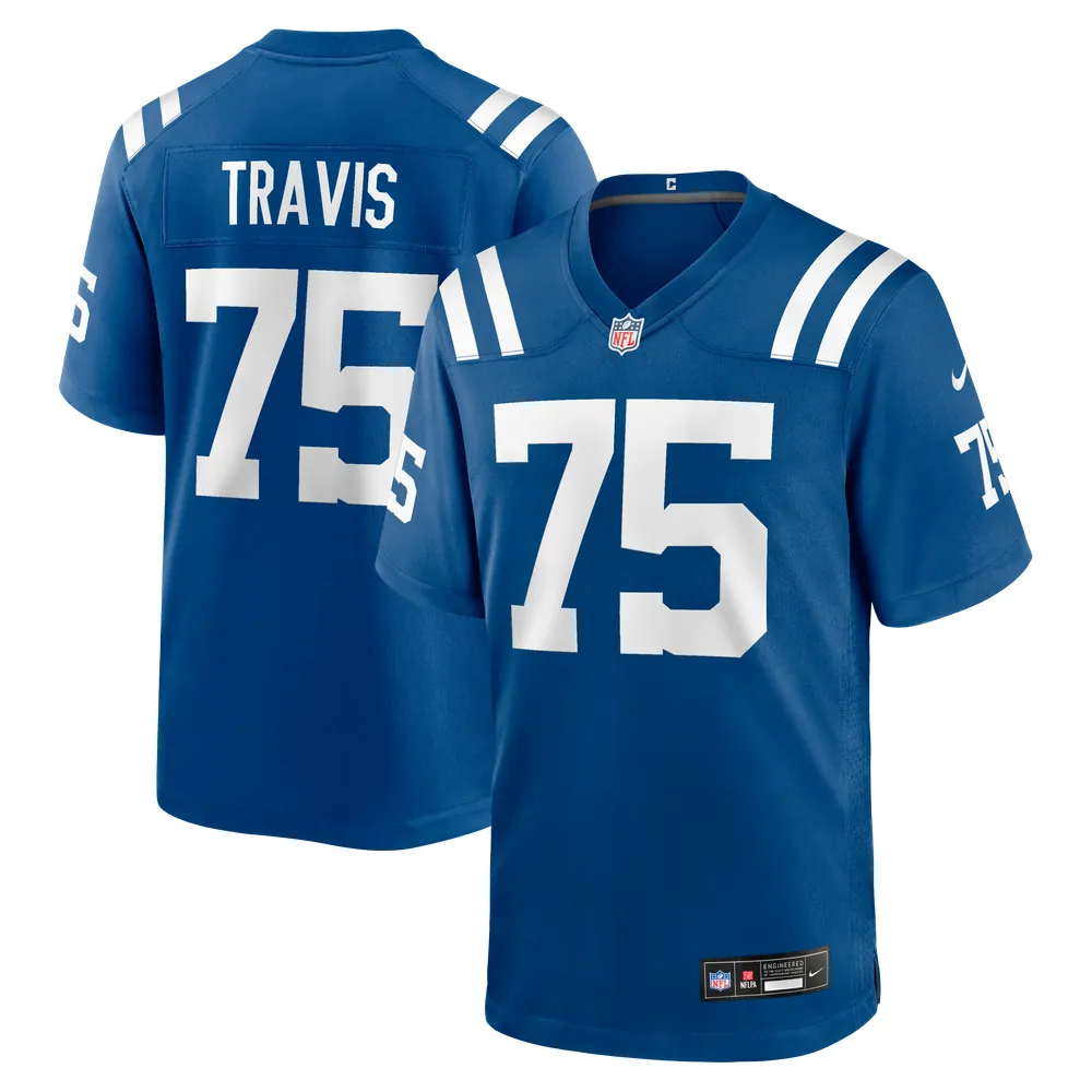 Jalen Travis Indianapolis Colts Nike Team Game Jersey -  Royal