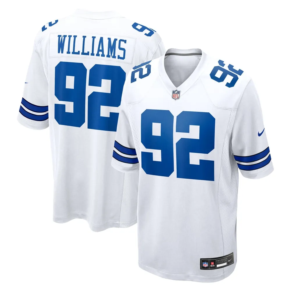 Quinnen Williams Dallas Cowboys Nike Game Jersey - White
