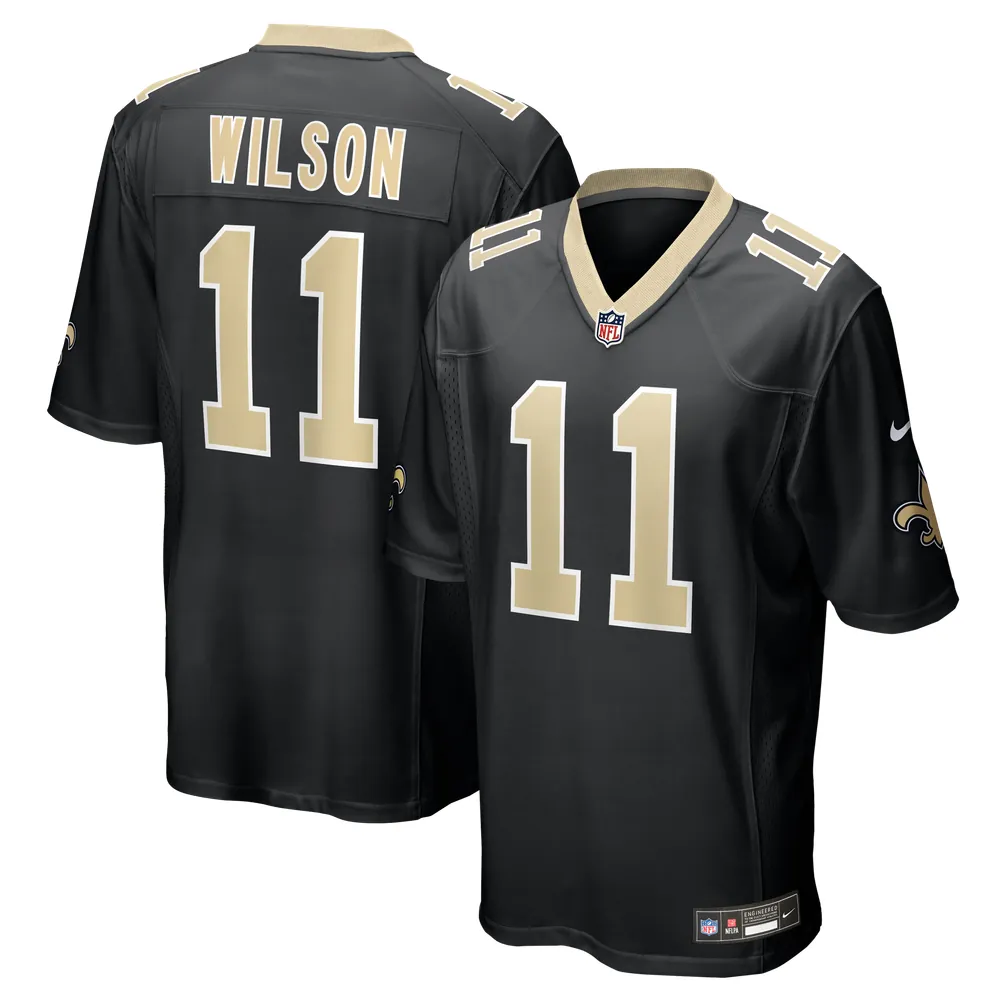 Zach Wilson New Orleans Saints Nike Team Game Jersey - Black