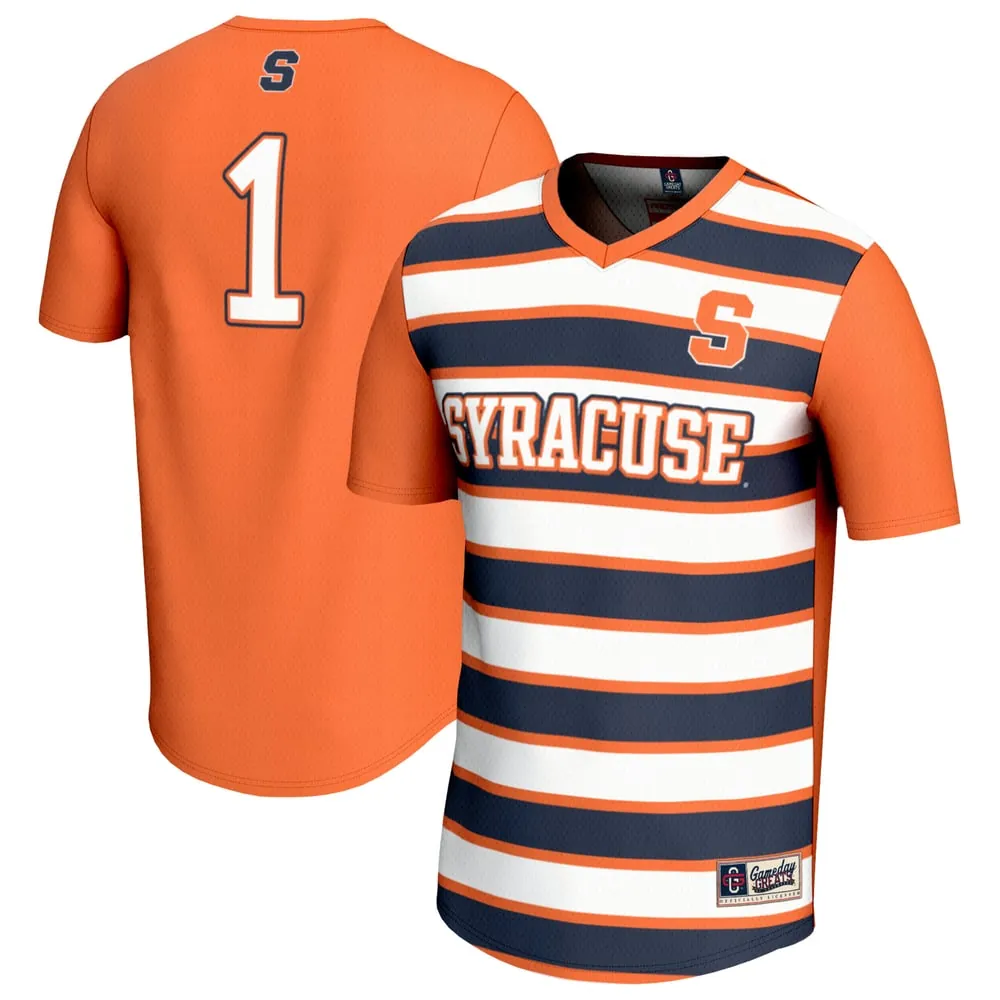 #1 Syracuse Orange GameDay Greats Unisex Lightweight Soccer Fashion Jersey - Orange