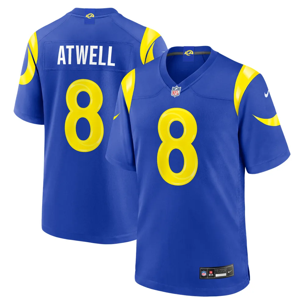 Tutu Atwell Los Angeles Rams Nike Team Game Jersey - Royal