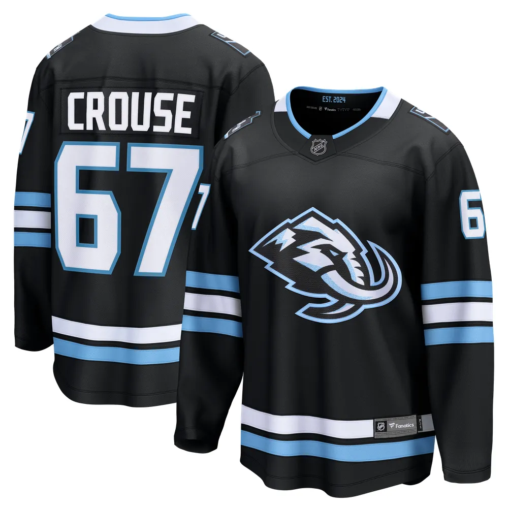 Lawson Crouse Utah Mammoth Fanatics Home Breakaway Player Jersey - Black