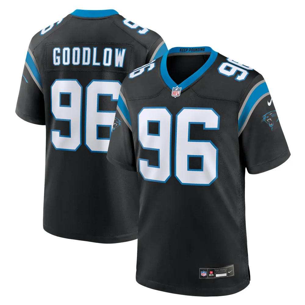 Anthony Goodlow Carolina Panthers Nike Team Game Jersey - Black