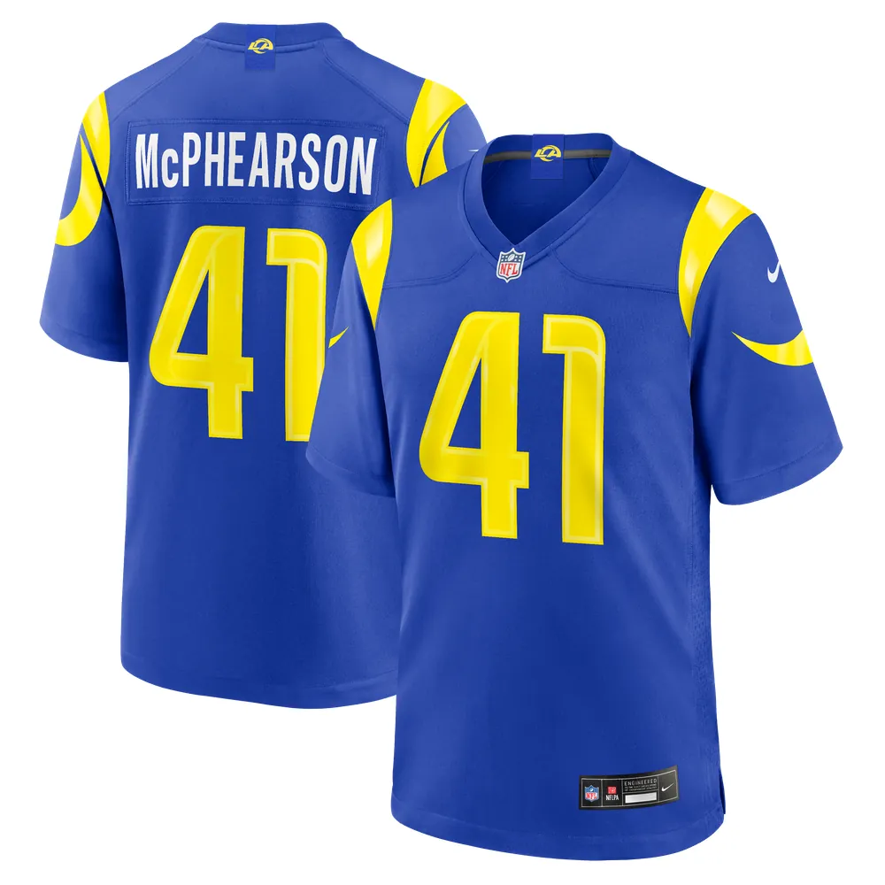 Zech McPhearson Los Angeles Rams Nike Team Game Jersey - Royal